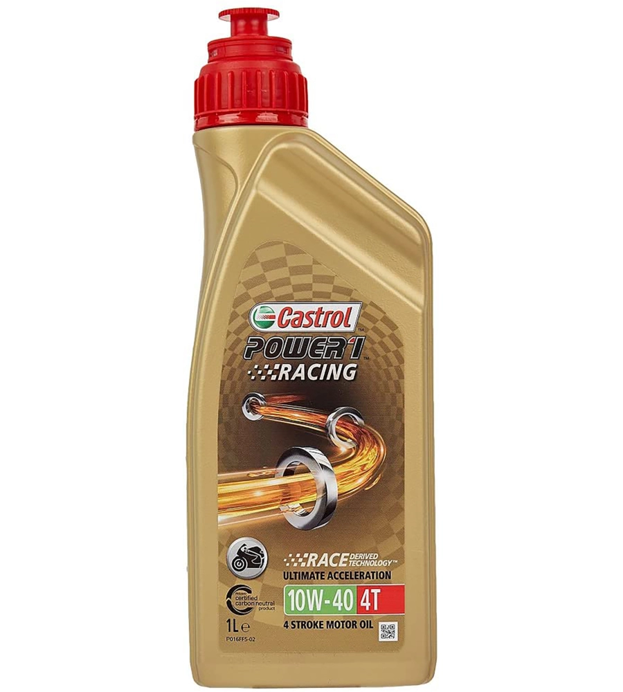 Olio castrol power 1 racing 4t 10w-40 1l